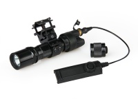 tactical flashlight with pressure switch - 660L LED  WeaponLight