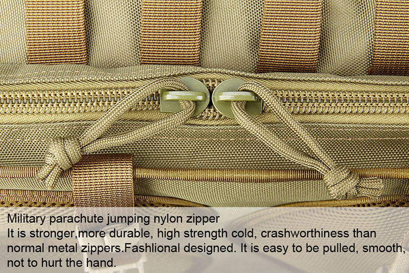 jumping nylon zipper